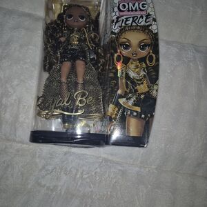 LOL Surprise OMG Fierce Royal Bee Doll - Black & Gold Outfit